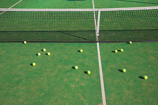 Construction court de tennis en gazon synthétique cannes