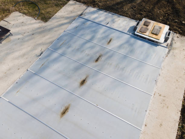 Construction d'un terrain de tennis en béton poreux à Cannes