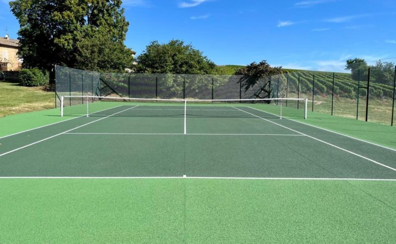 Construction terrainde tennis toulon