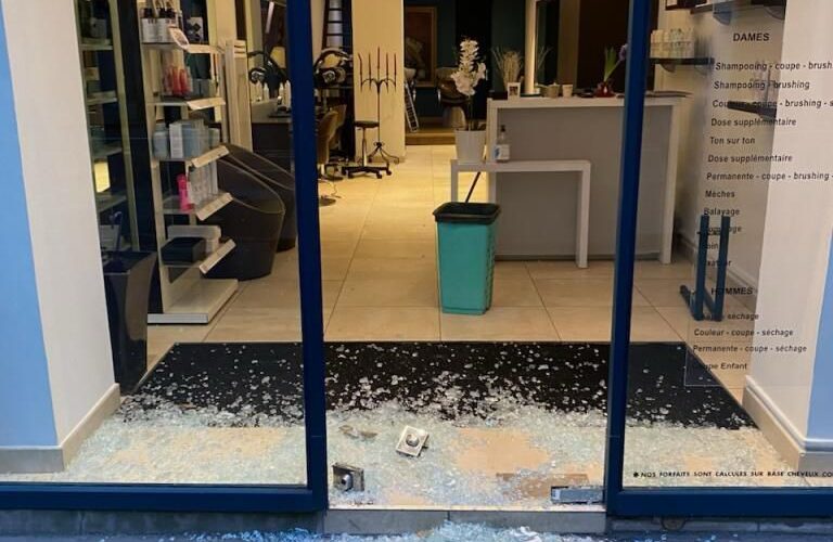 Remplacement de vitrine à Lyon