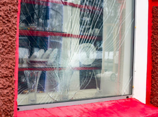 Remplacement de vitrine à Lyon