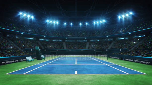 construction court de tennis resine synthetique à Toulon