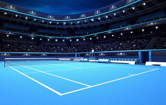 construction court de tennis resine synthetique à Toulon