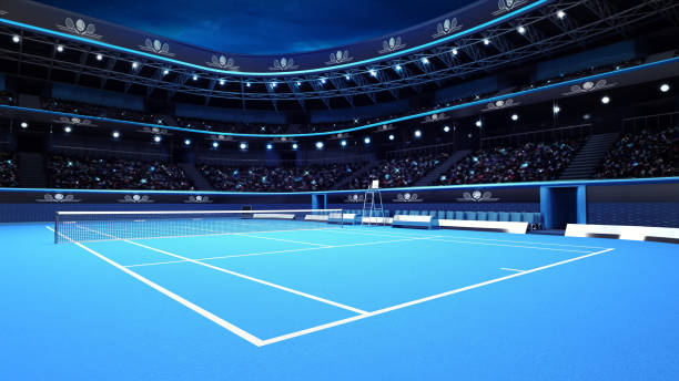 construction court de tennis resine synthetique à Toulon